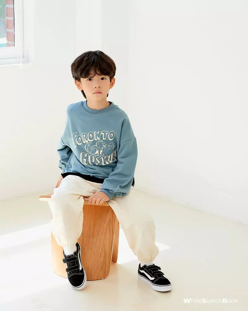 Whitesketchbook - Korean Children Fashion - #magicofchildhood - Husky Sweatshirt - 10