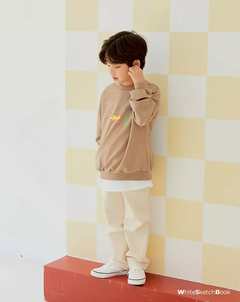 Whitesketchbook - Korean Children Fashion - #minifashionista - Cotton Span Straight Pants - 11