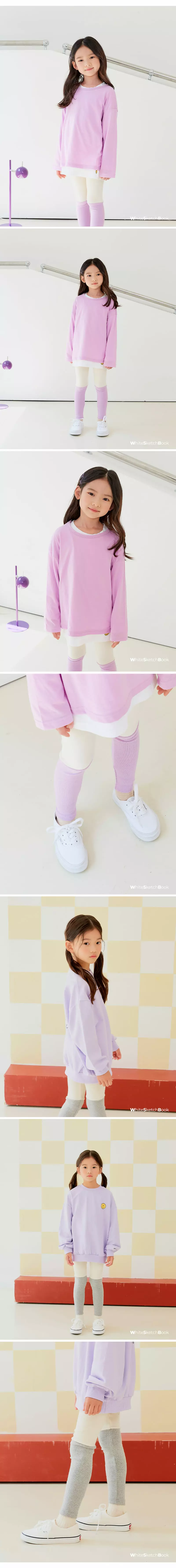 Whitesketchbook - Korean Children Fashion - #minifashionista - Peach Leggings - 3