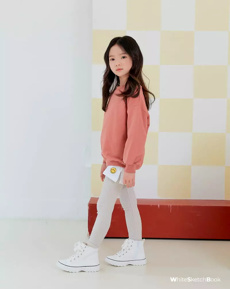 Whitesketchbook - Korean Children Fashion - #minifashionista - Rib LEggings - 9