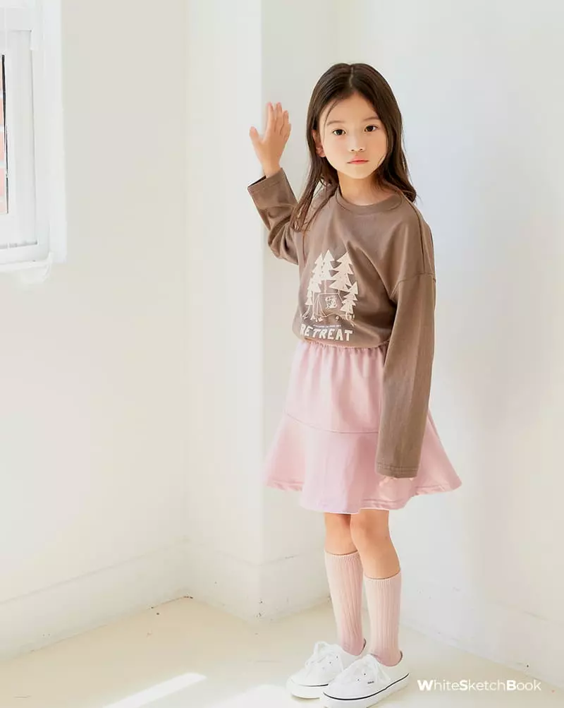 Whitesketchbook - Korean Children Fashion - #minifashionista - Camping Tee - 7