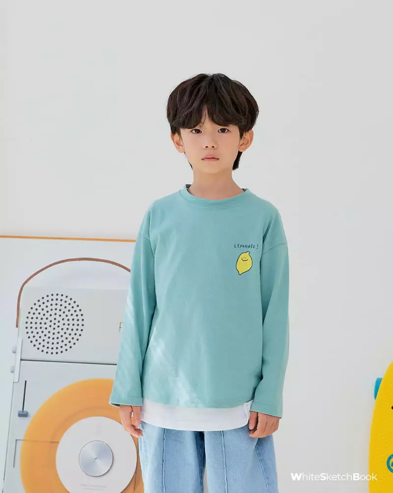 Whitesketchbook - Korean Children Fashion - #minifashionista - Lemonade Tee - 6