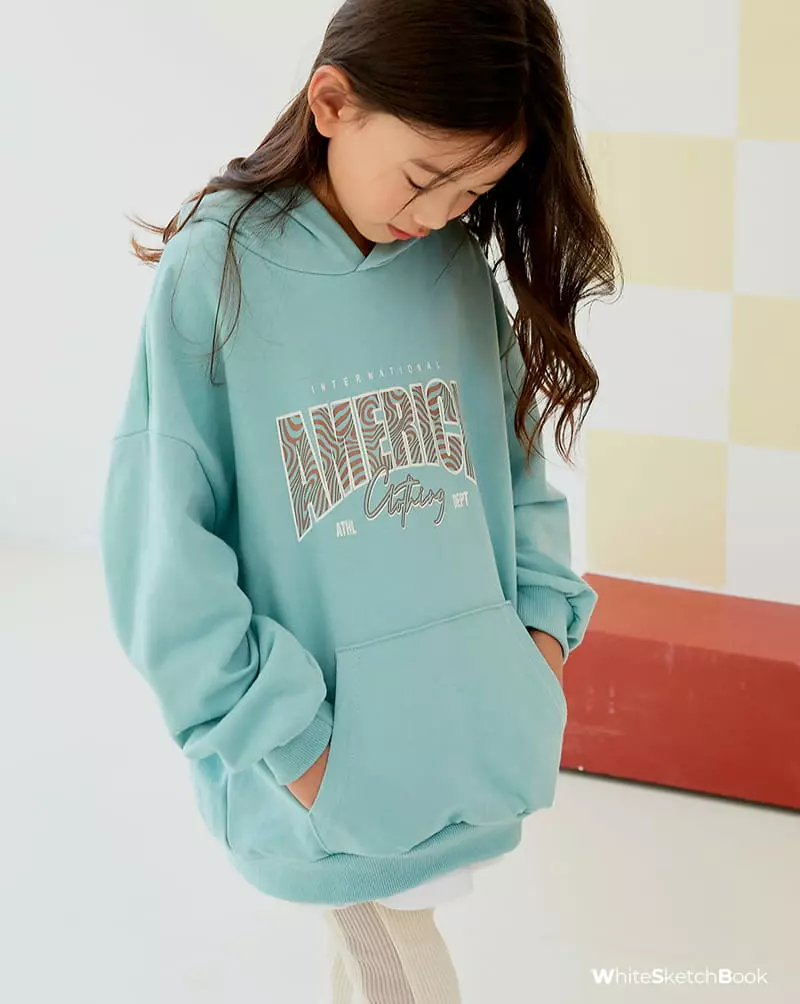 Whitesketchbook - Korean Children Fashion - #magicofchildhood - America Hoody - 4