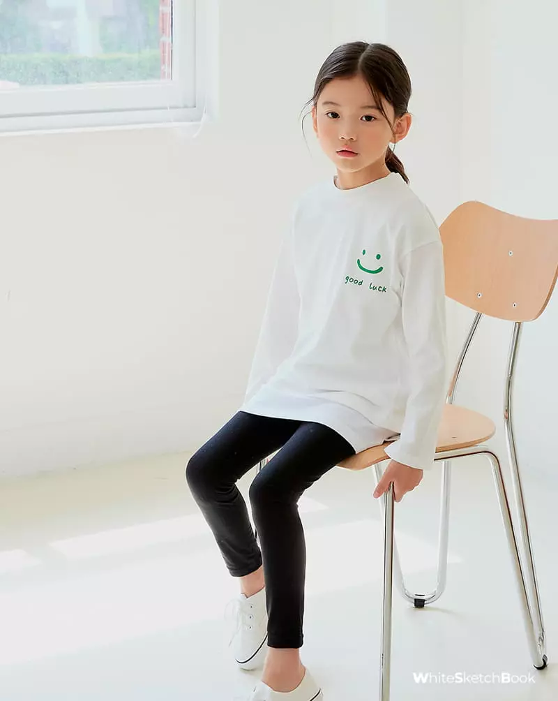 Whitesketchbook - Korean Children Fashion - #prettylittlegirls - Good Luck Tee - 9