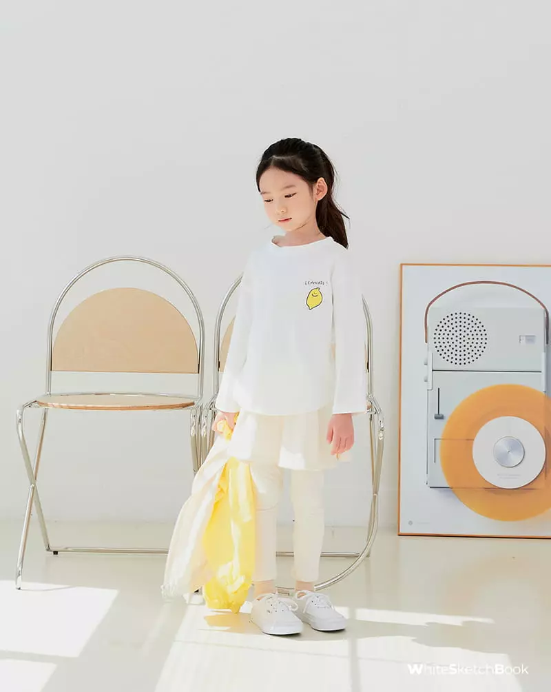 Whitesketchbook - Korean Children Fashion - #prettylittlegirls - Lemonade Tee - 7