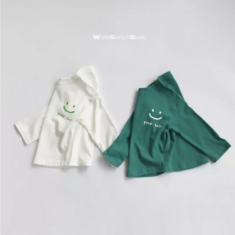 Whitesketchbook - Korean Children Fashion - #stylishchildhood - Good Luck Tee - 12