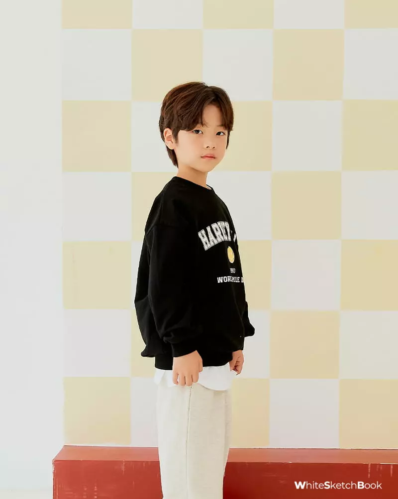 Whitesketchbook - Korean Children Fashion - #prettylittlegirls - Habby Sweatshirt - 4