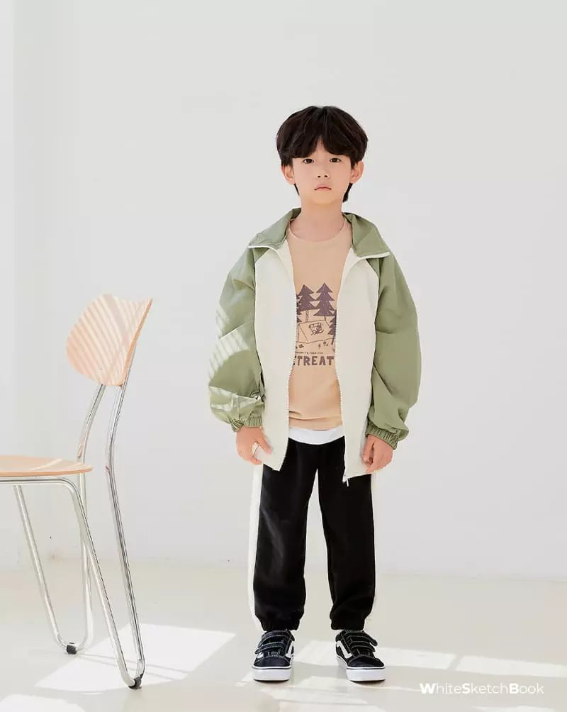 Whitesketchbook - Korean Children Fashion - #toddlerclothing - Camping Tee - 10