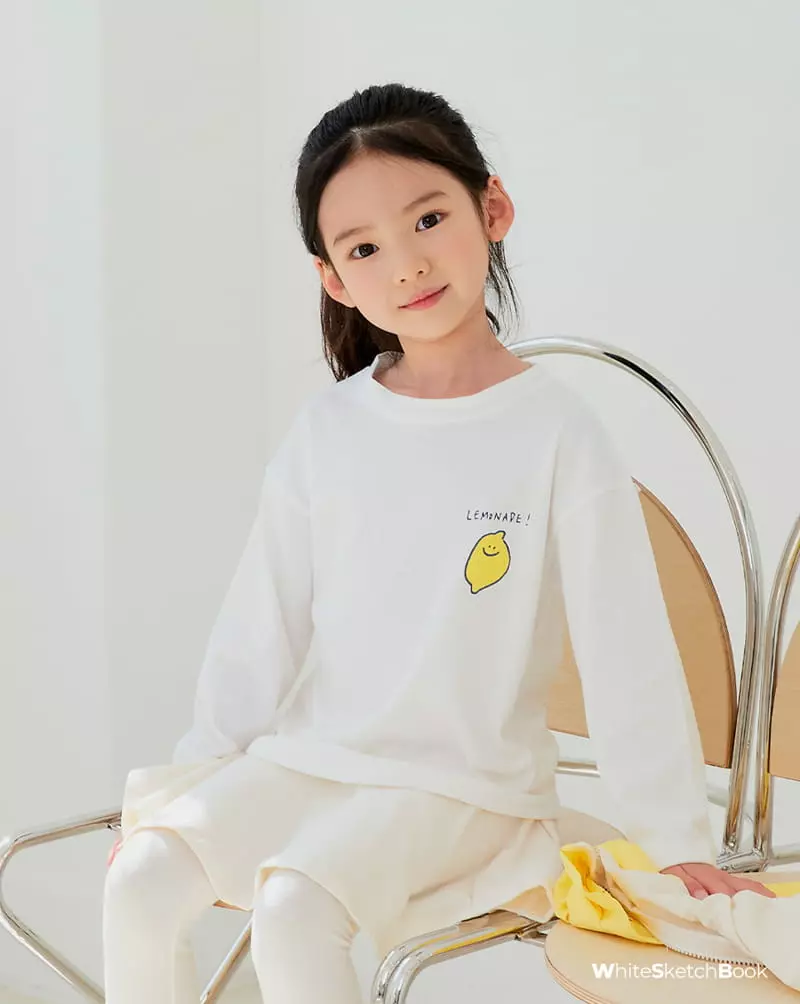 Whitesketchbook - Korean Children Fashion - #toddlerclothing - Lemonade Tee - 9