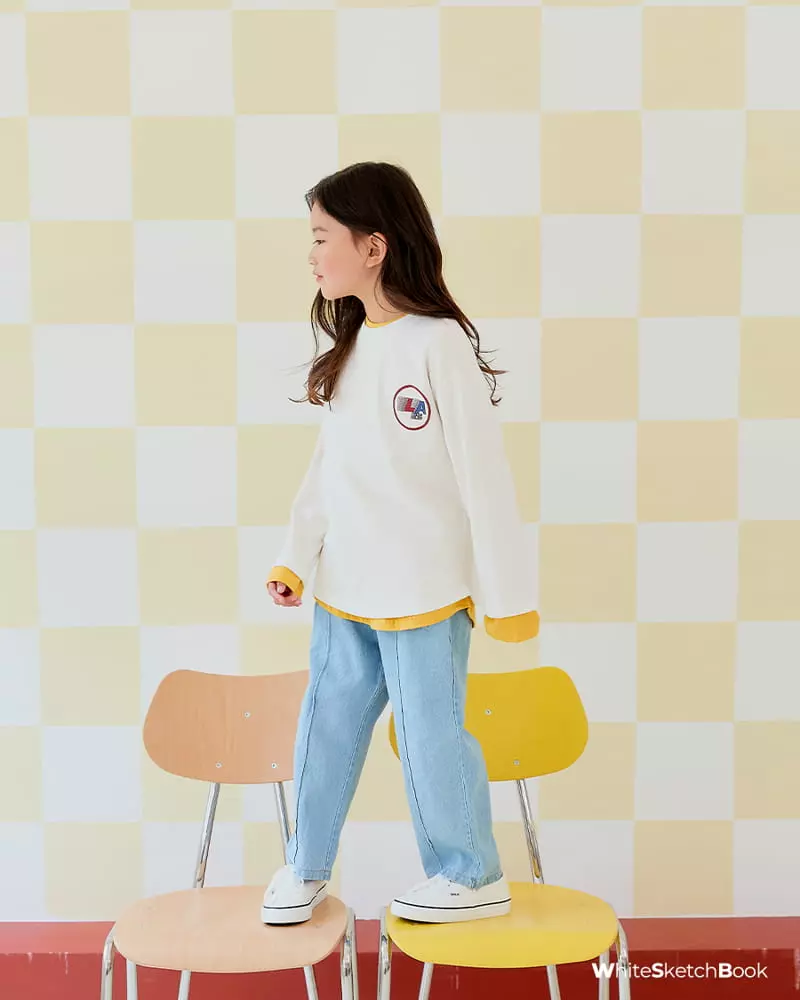 Whitesketchbook - Korean Children Fashion - #toddlerclothing - La Tee - 8
