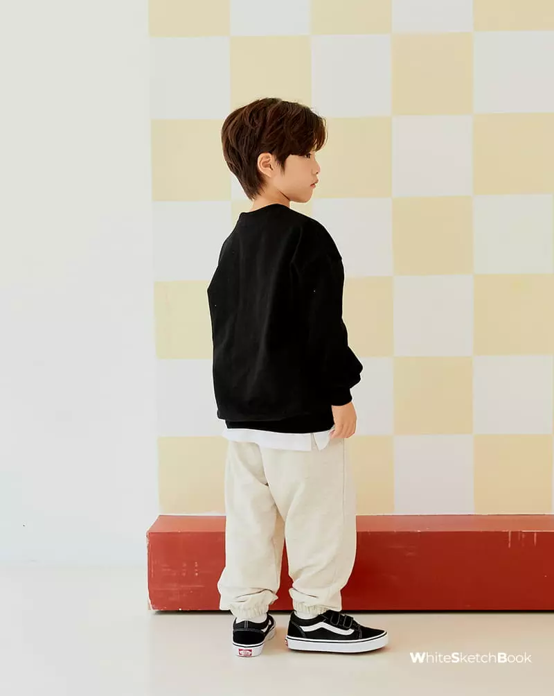 Whitesketchbook - Korean Children Fashion - #toddlerclothing - Habby Sweatshirt - 5