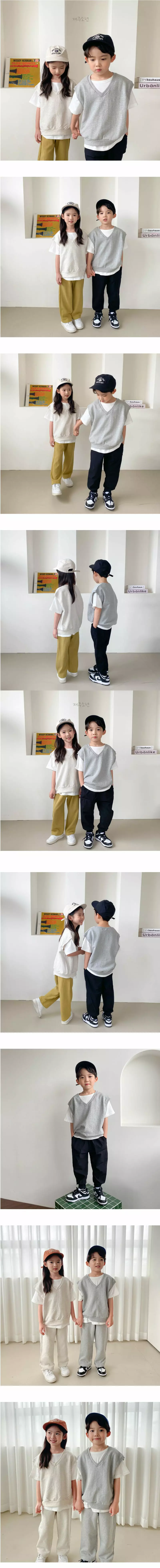 Witty Boy - Korean Children Fashion - #Kfashion4kids - Uni Over Vest - 2