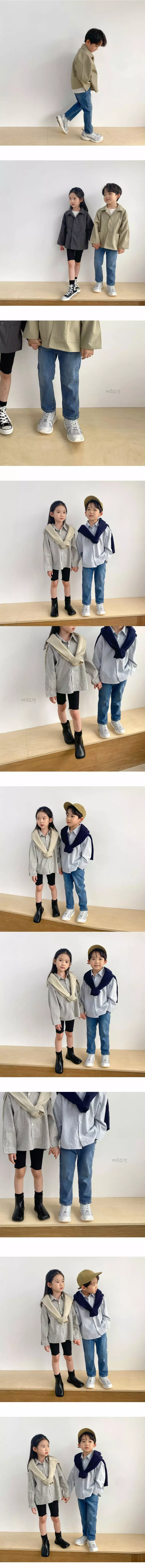 Witty Boy - Korean Children Fashion - #childofig - Signiture Jeans - 2