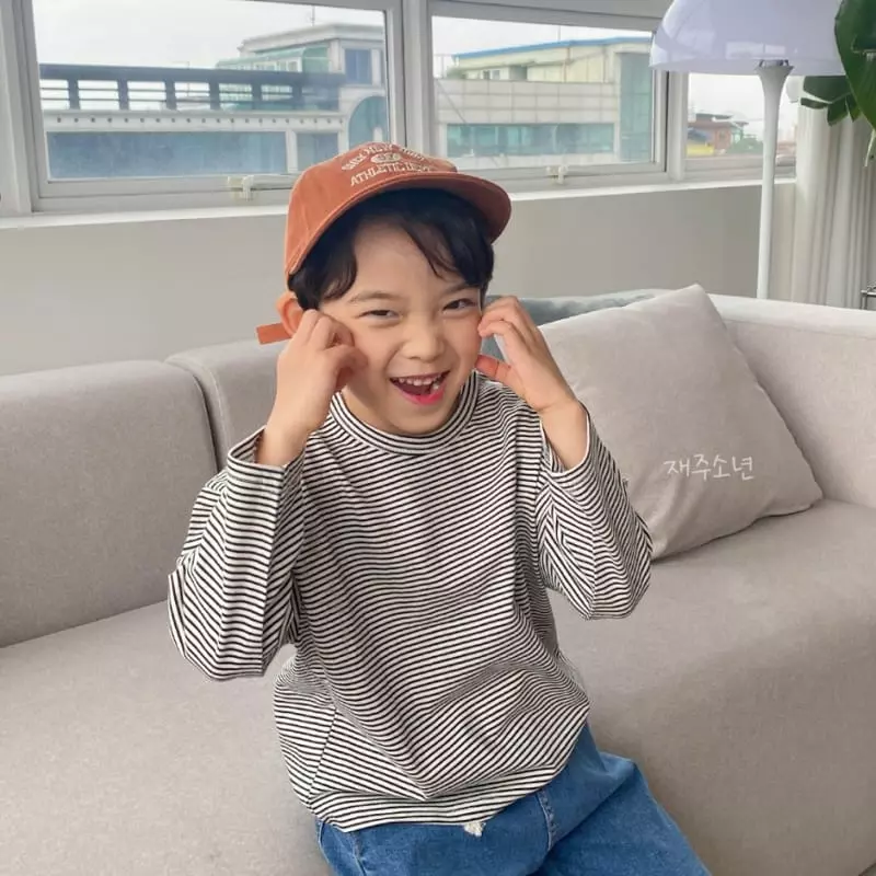 Witty Boy - Korean Children Fashion - #childofig - Multi Stripes Tee