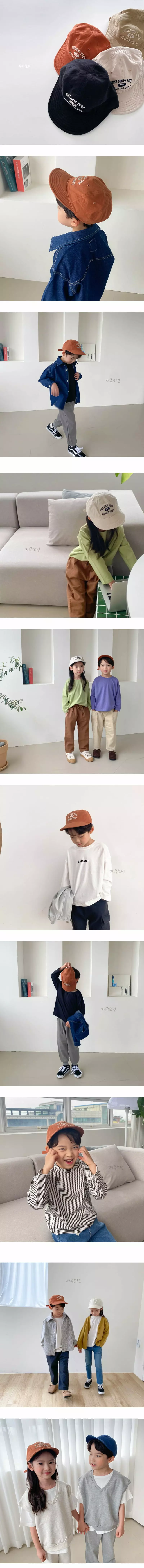 Witty Boy - Korean Children Fashion - #childofig - Lettering Cap - 2