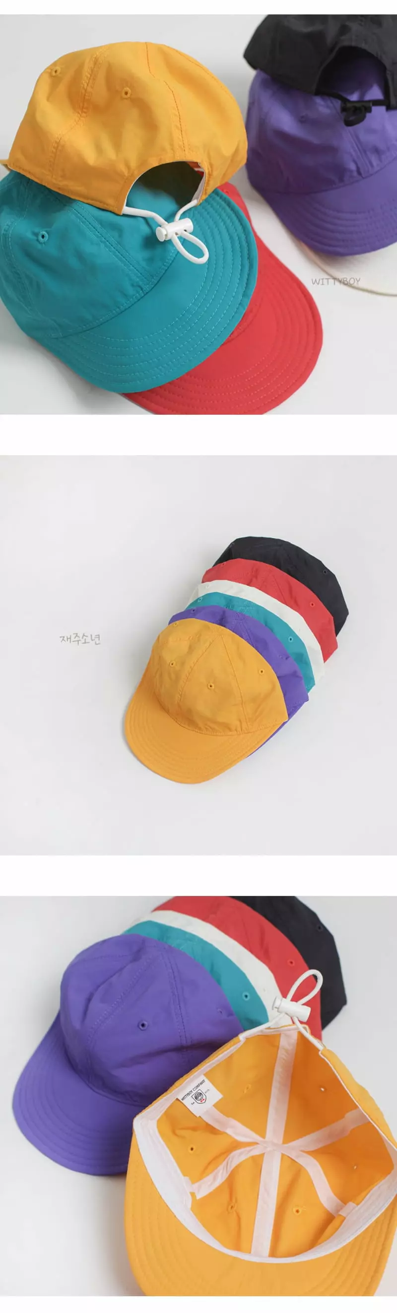 Witty Boy - Korean Children Fashion - #childrensboutique - String Cap - 3