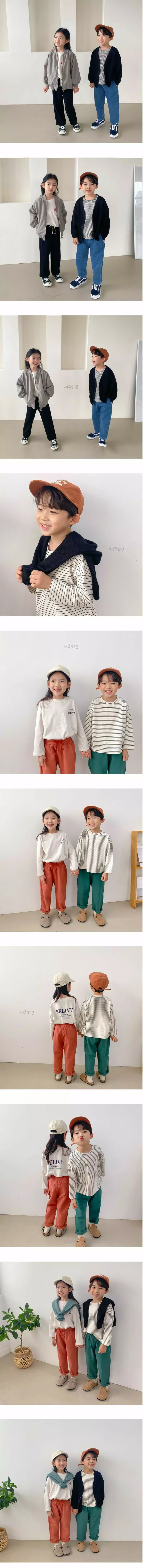 Witty Boy - Korean Children Fashion - #childrensboutique - Multi Stripes Tee - 2