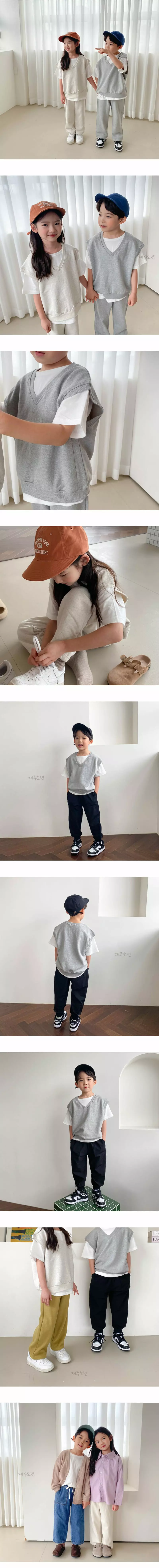 Witty Boy - Korean Children Fashion - #designkidswear - Inner Tee - 2