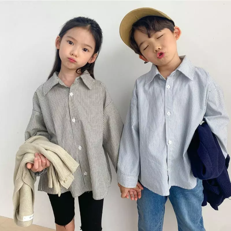 Witty Boy - Korean Children Fashion - #discoveringself - Pure Stripes Shirt