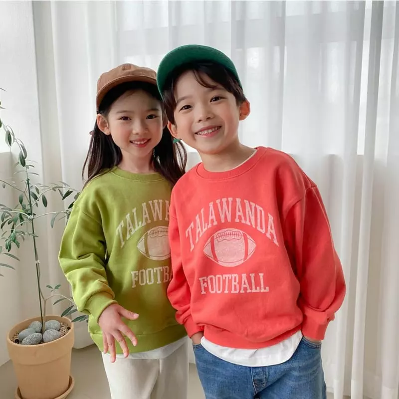 Witty Boy - Korean Children Fashion - #fashionkids - Football Swearshirt