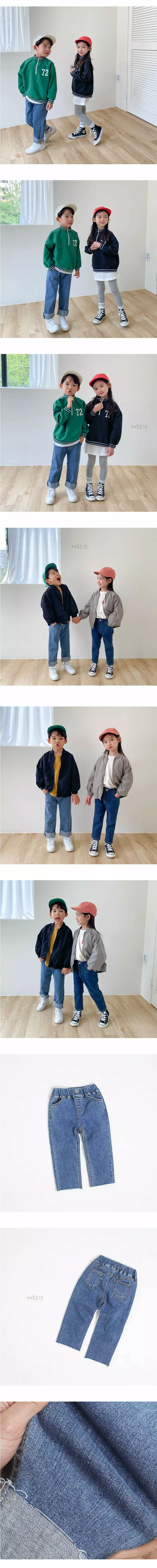 Witty Boy - Korean Children Fashion - #kidsshorts - Natural Cutting Jeans - 3
