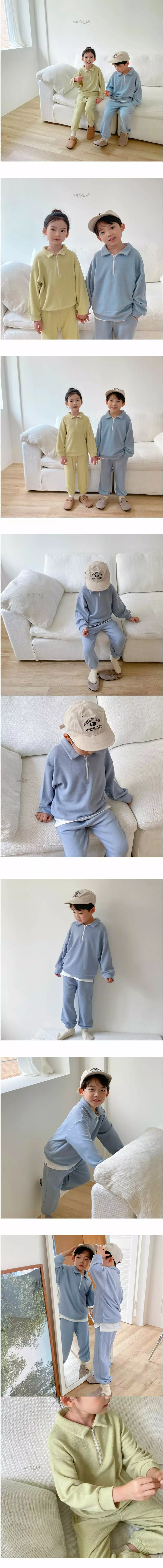 Witty Boy - Korean Children Fashion - #kidzfashiontrend - Pony Zip-up - 2