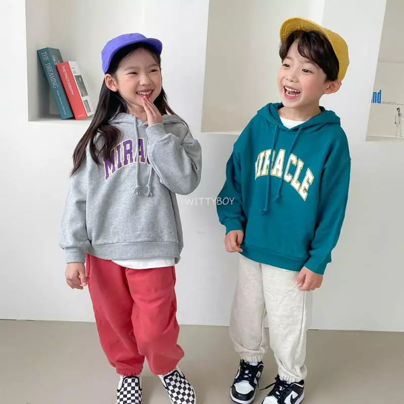 Witty Boy - Korean Children Fashion - #littlefashionista - Miracle Hoody