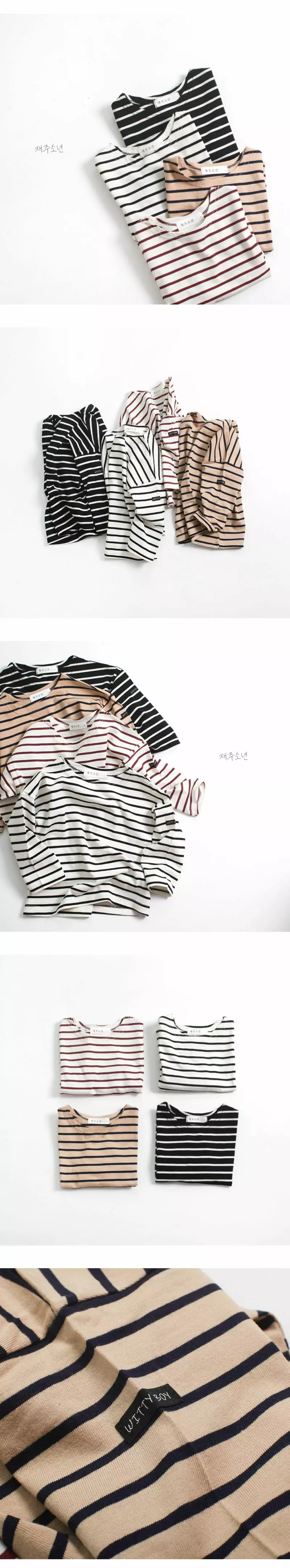 Witty Boy - Korean Children Fashion - #minifashionista - Autumn Tee - 3