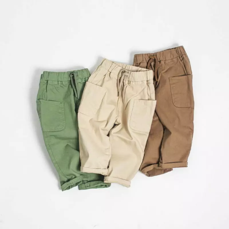 Witty Boy - Korean Children Fashion - #minifashionista - Mood Pocket Pants