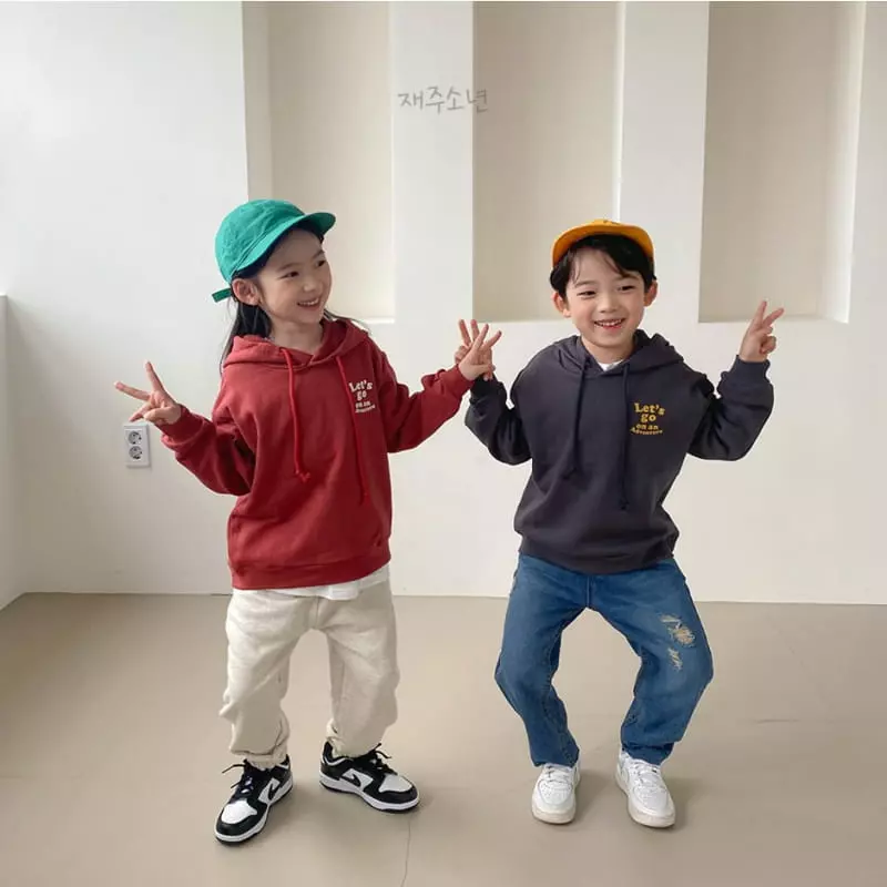 Witty Boy - Korean Children Fashion - #minifashionista - Let's Go Hoody