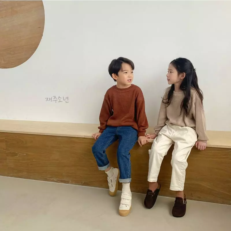 Witty Boy - Korean Children Fashion - #stylishchildhood - Maple Sweatshirt