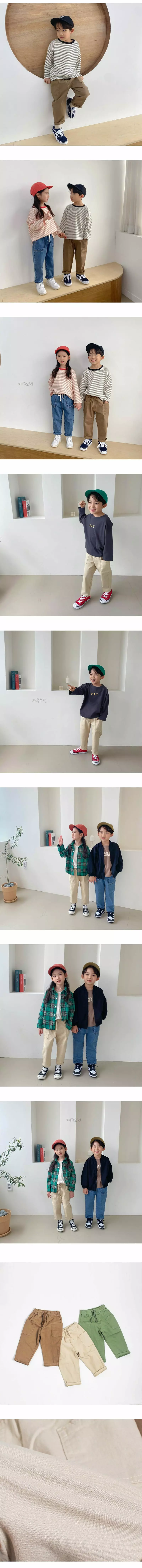 Witty Boy - Korean Children Fashion - #todddlerfashion - Mood Pocket Pants - 3