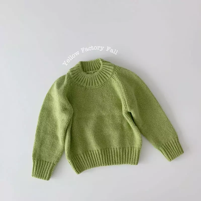 Yellow Factory - Korean Children Fashion - #Kfashion4kids - Grini Knit Tee - 6