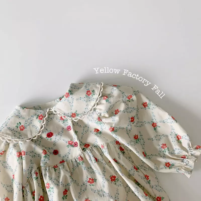 Yellow Factory - Korean Children Fashion - #Kfashion4kids - Wendy One-piece - 3