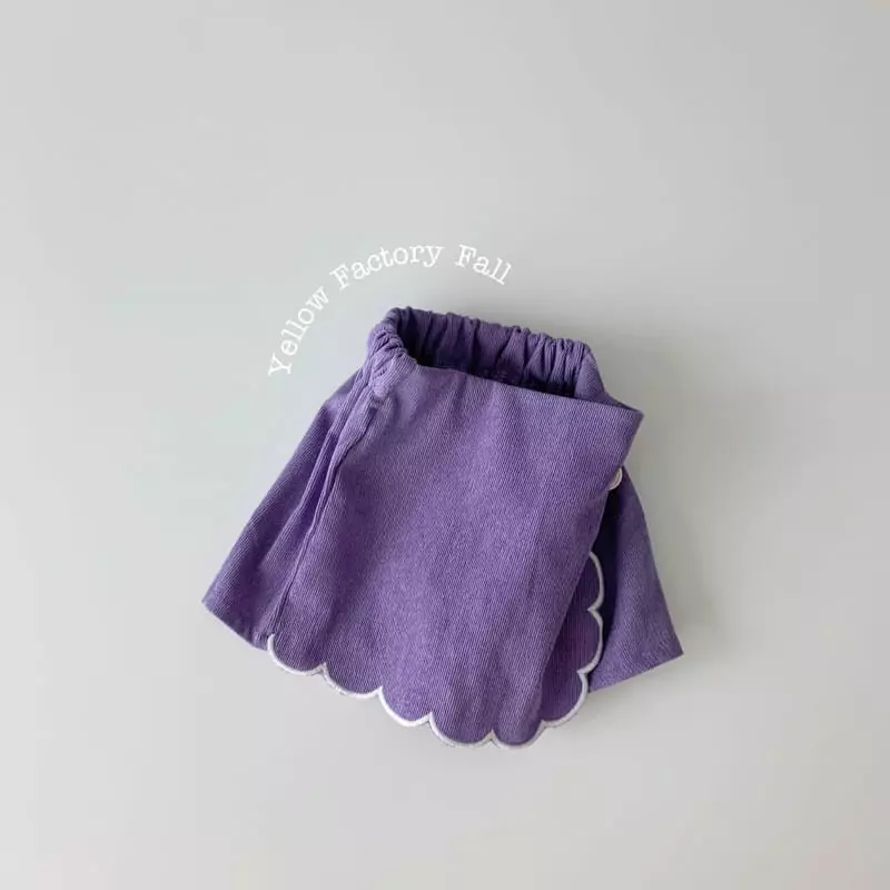 Yellow Factory - Korean Children Fashion - #childofig - Wave Wrap Skirt  - 7