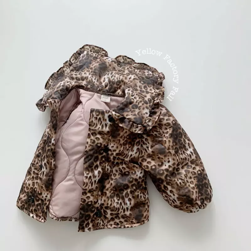 Yellow Factory - Korean Children Fashion - #childofig - Leopard Jacket - 8