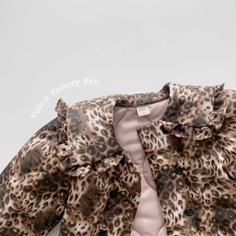 Yellow Factory - Korean Children Fashion - #childofig - Leopard Jacket - 9