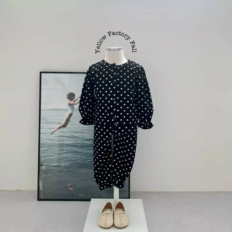 Yellow Factory - Korean Children Fashion - #childofig - Milano Top Bottom Set - 7
