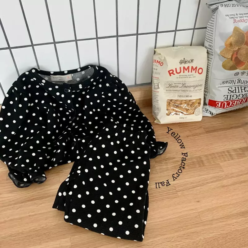Yellow Factory - Korean Children Fashion - #childofig - Milano Top Bottom Set - 8