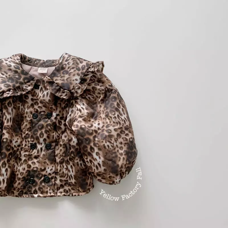 Yellow Factory - Korean Children Fashion - #designkidswear - Leopard Jacket - 11