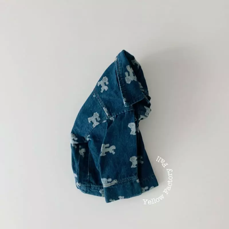 Yellow Factory - Korean Children Fashion - #discoveringself - One More Denim Set - 3