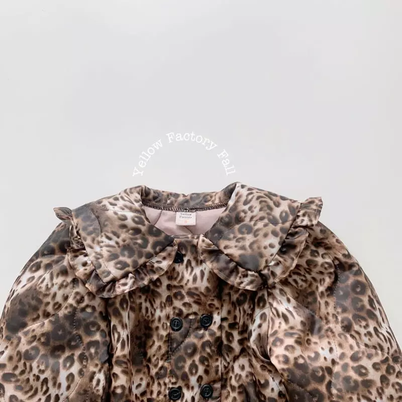 Yellow Factory - Korean Children Fashion - #discoveringself - Leopard Jacket - 12