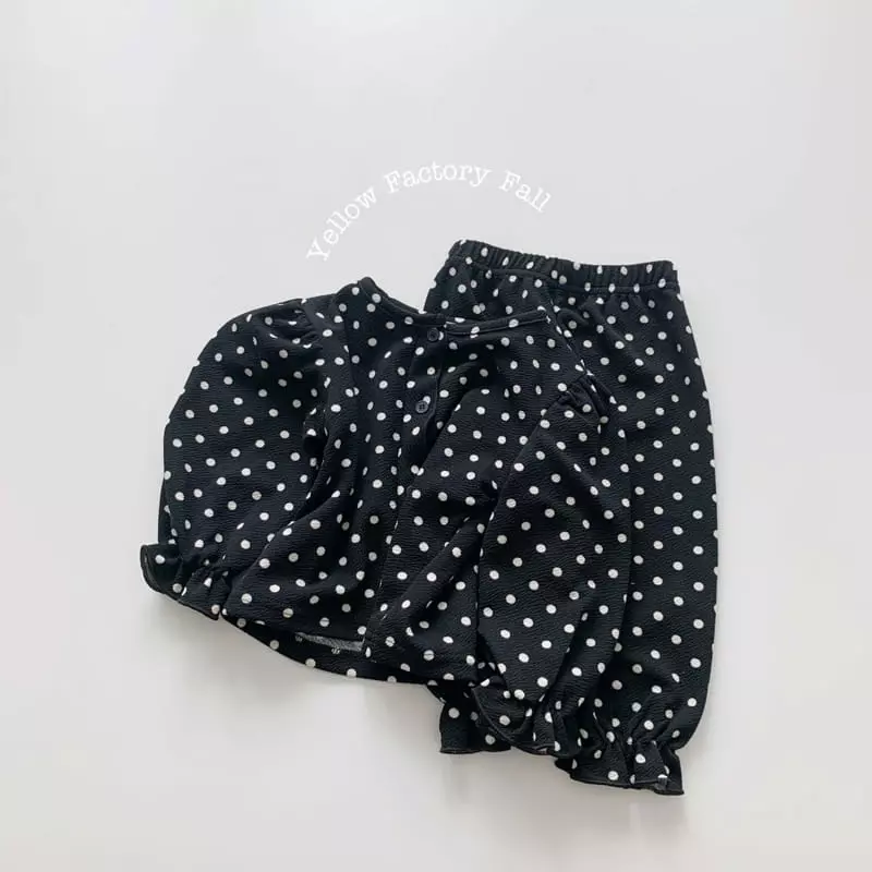 Yellow Factory - Korean Children Fashion - #fashionkids - Milano Top Bottom Set - 12