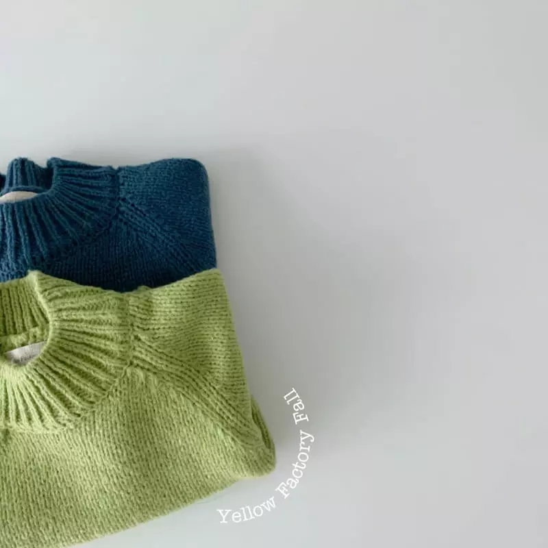 Yellow Factory - Korean Children Fashion - #kidsshorts - Grini Knit Tee - 3