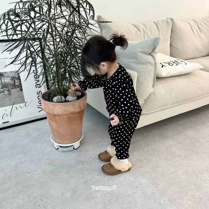 Yellow Factory - Korean Children Fashion - #kidzfashiontrend - Milano Top Bottom Set