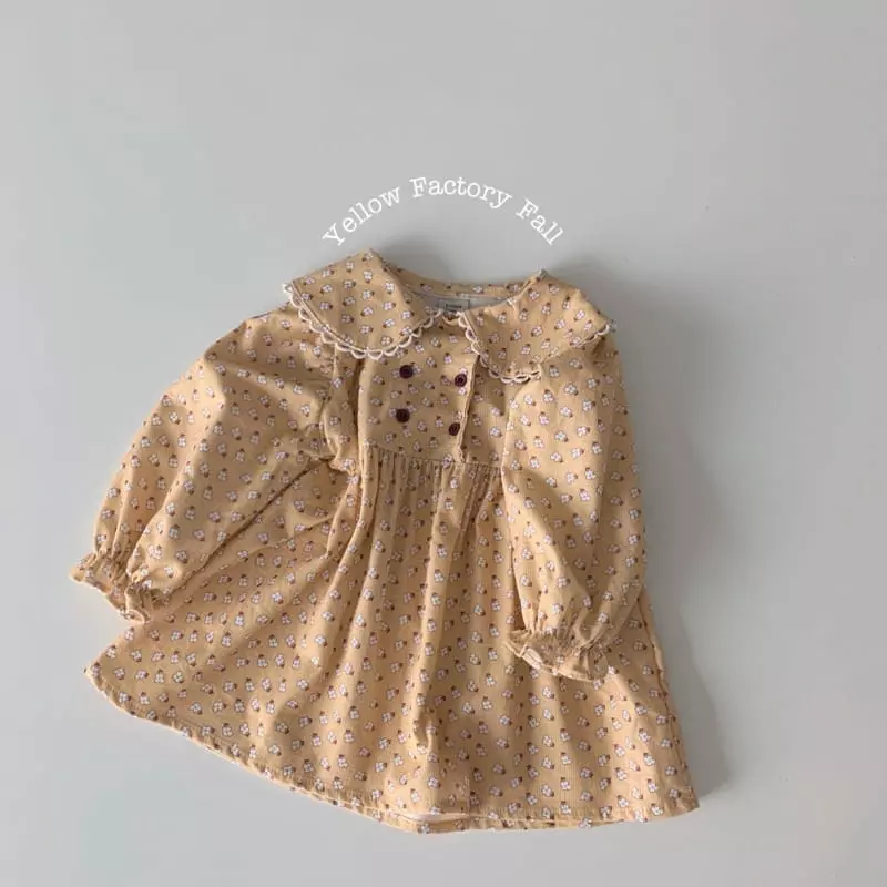 Yellow Factory - Korean Children Fashion - #Kfashion4kids - Wendy One-piece - 4