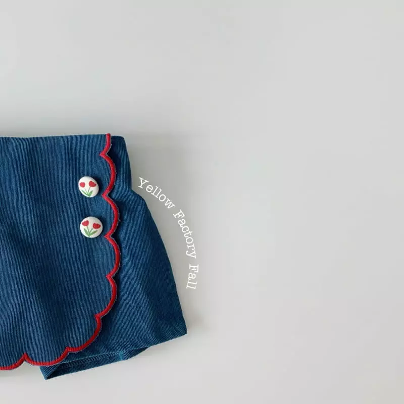 Yellow Factory - Korean Children Fashion - #magicofchildhood - Wave Wrap Skirt  - 3