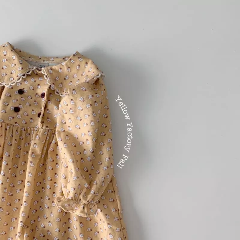 Yellow Factory - Korean Children Fashion - #magicofchildhood - Wendy One-piece - 5