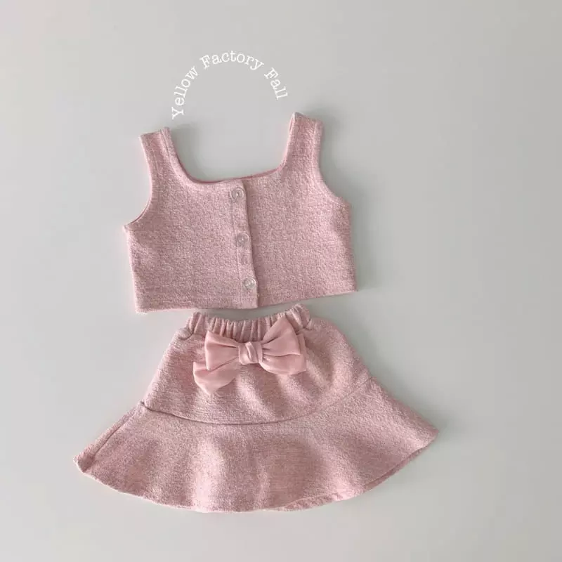 Yellow Factory - Korean Children Fashion - #minifashionista - Maybe Two-piece - 5