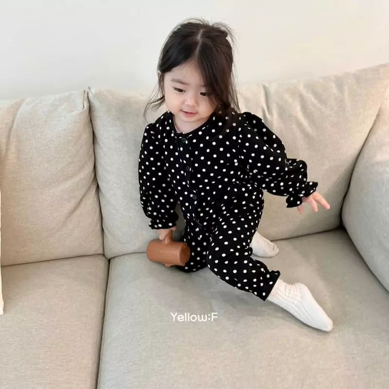 Yellow Factory - Korean Children Fashion - #prettylittlegirls - Milano Top Bottom Set - 6